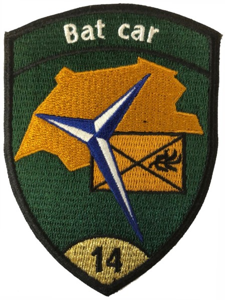 Bild von Bat Car 14 GOLD Infanterie Badge ohne Klett